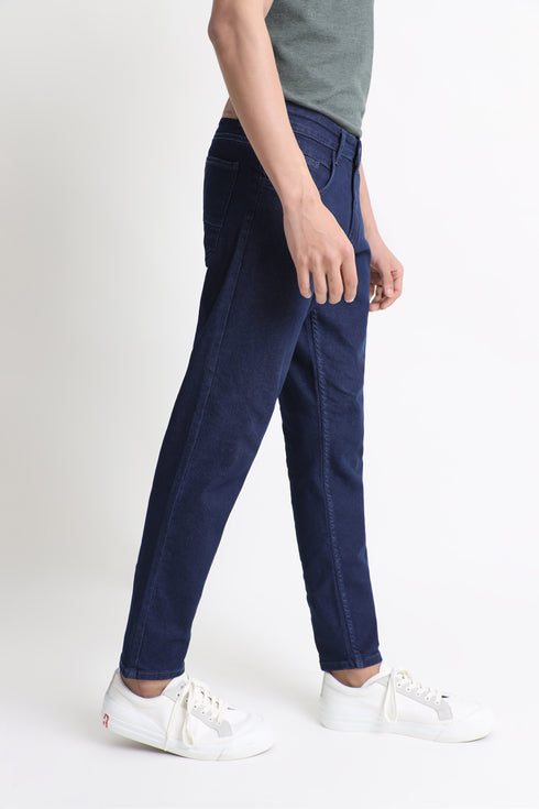 The Blue Tapered Jeans
